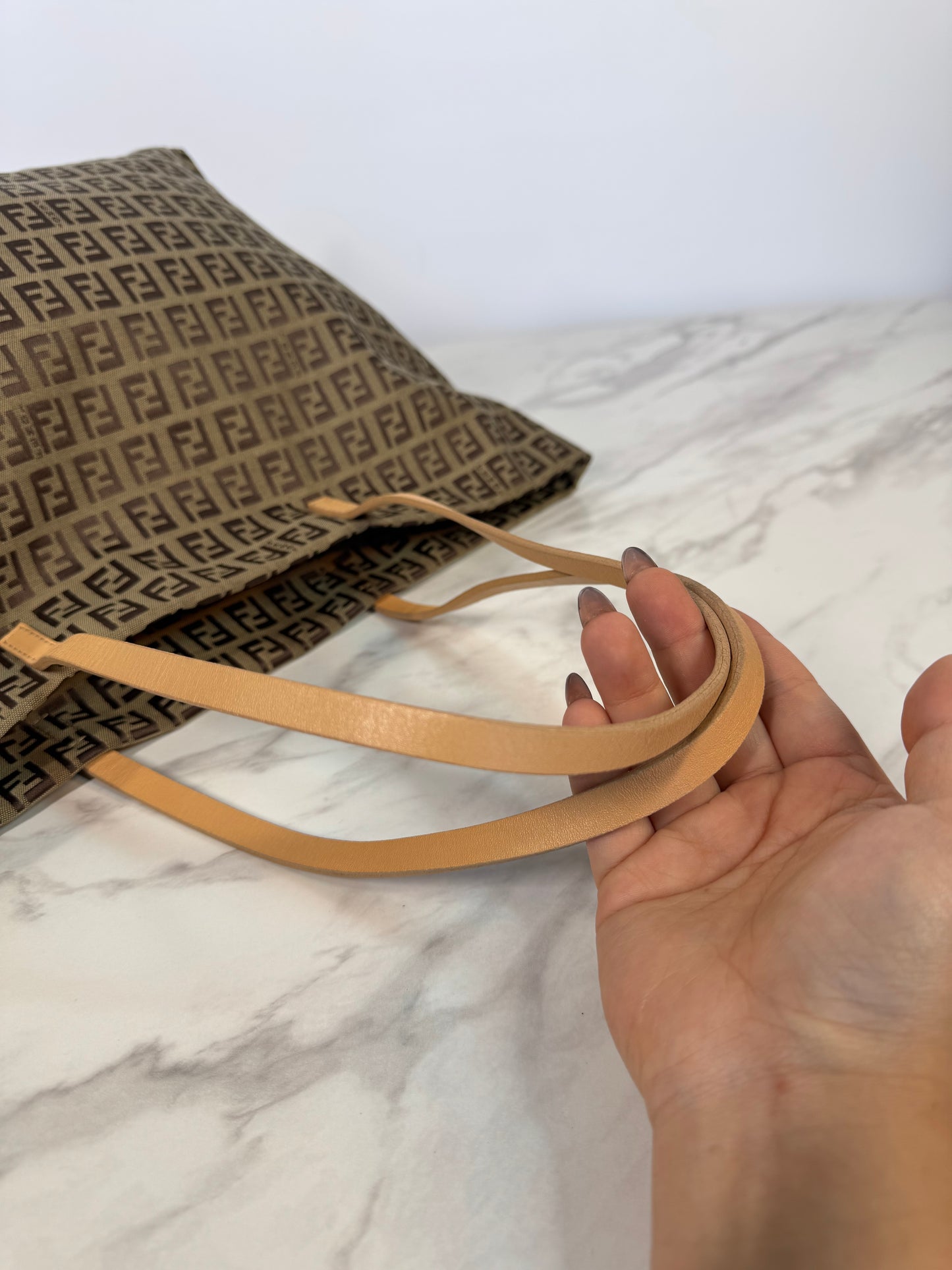 Fendi Zucchino Tote