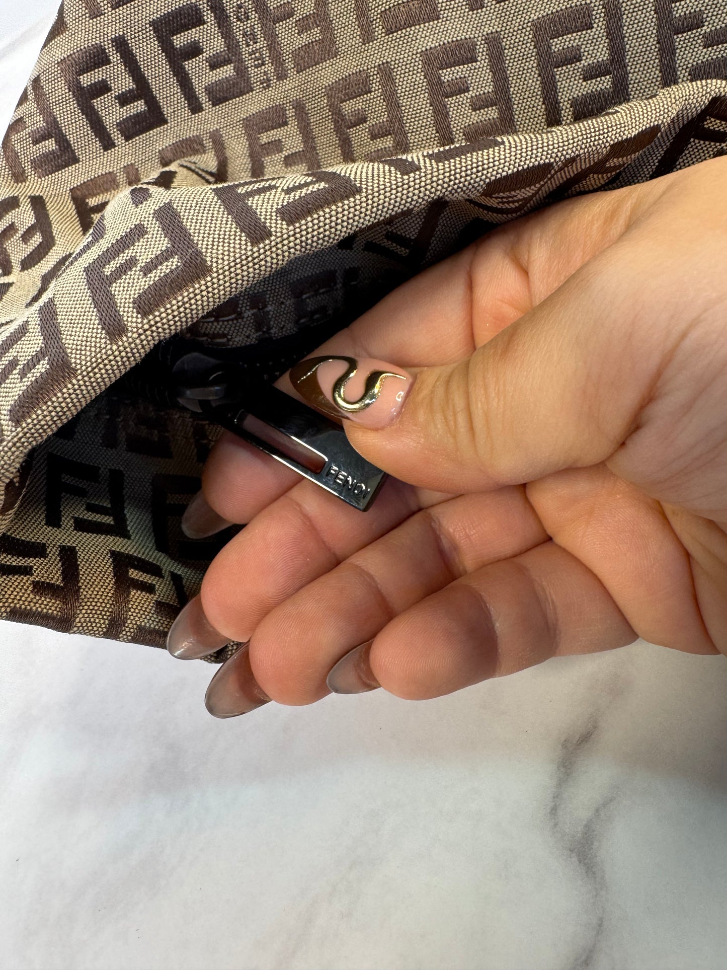 Fendi Zucchino Tote