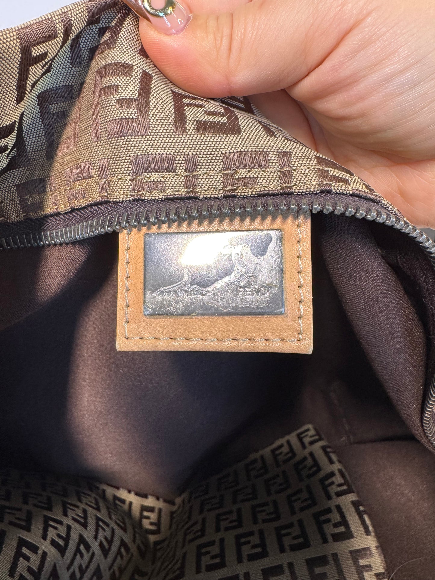 Fendi Zucchino Tote
