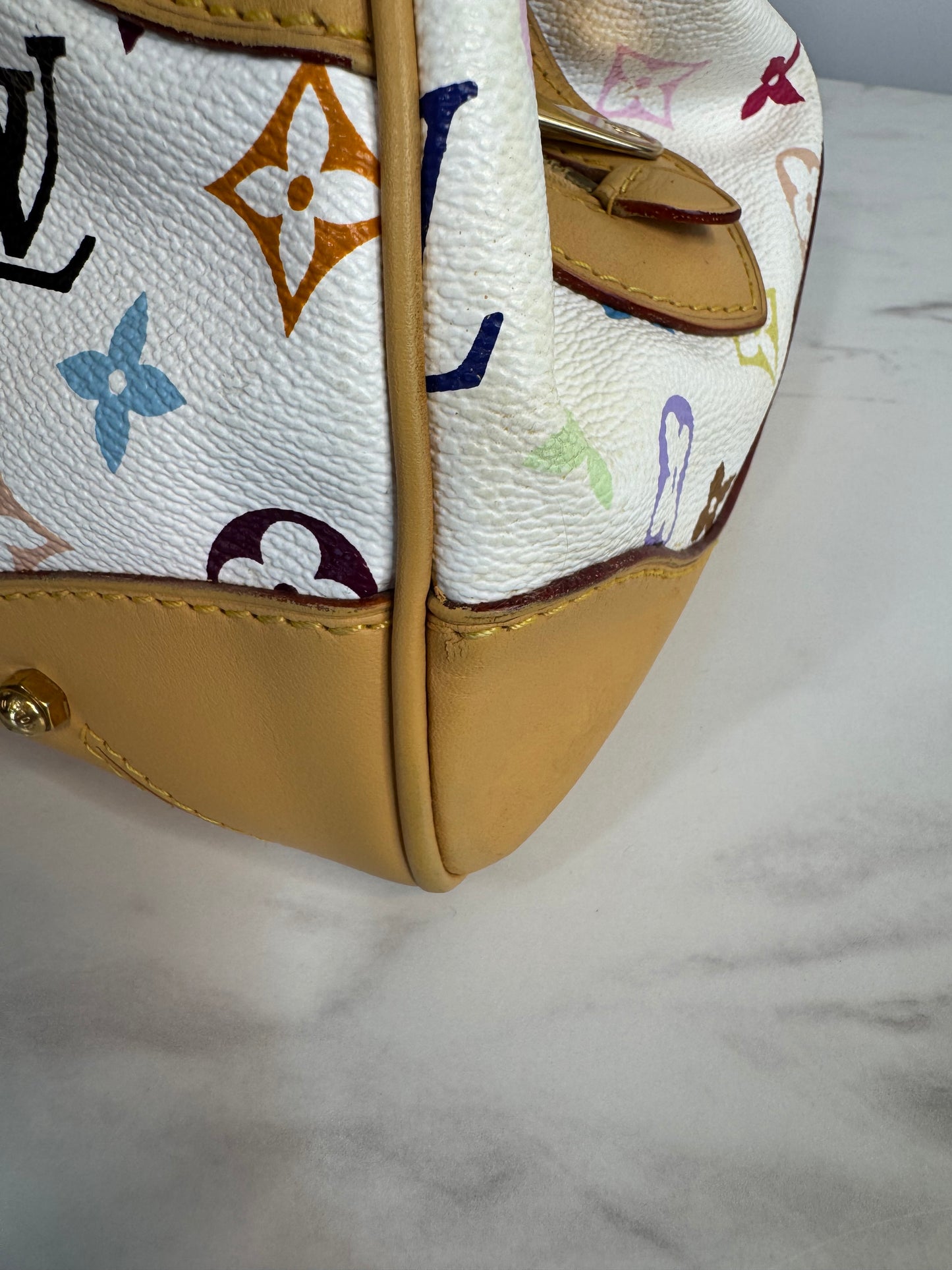Louis Vuitton X Takashi Murakami Vintage Claudia Bag