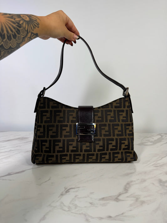 Fendi Zucca Shoulder Bag