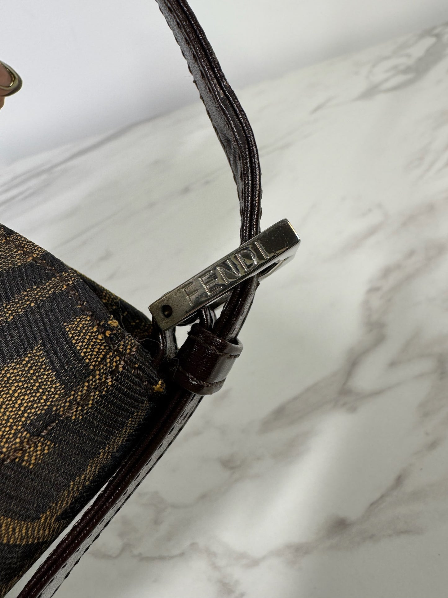 Fendi Zucca Shoulder Bag