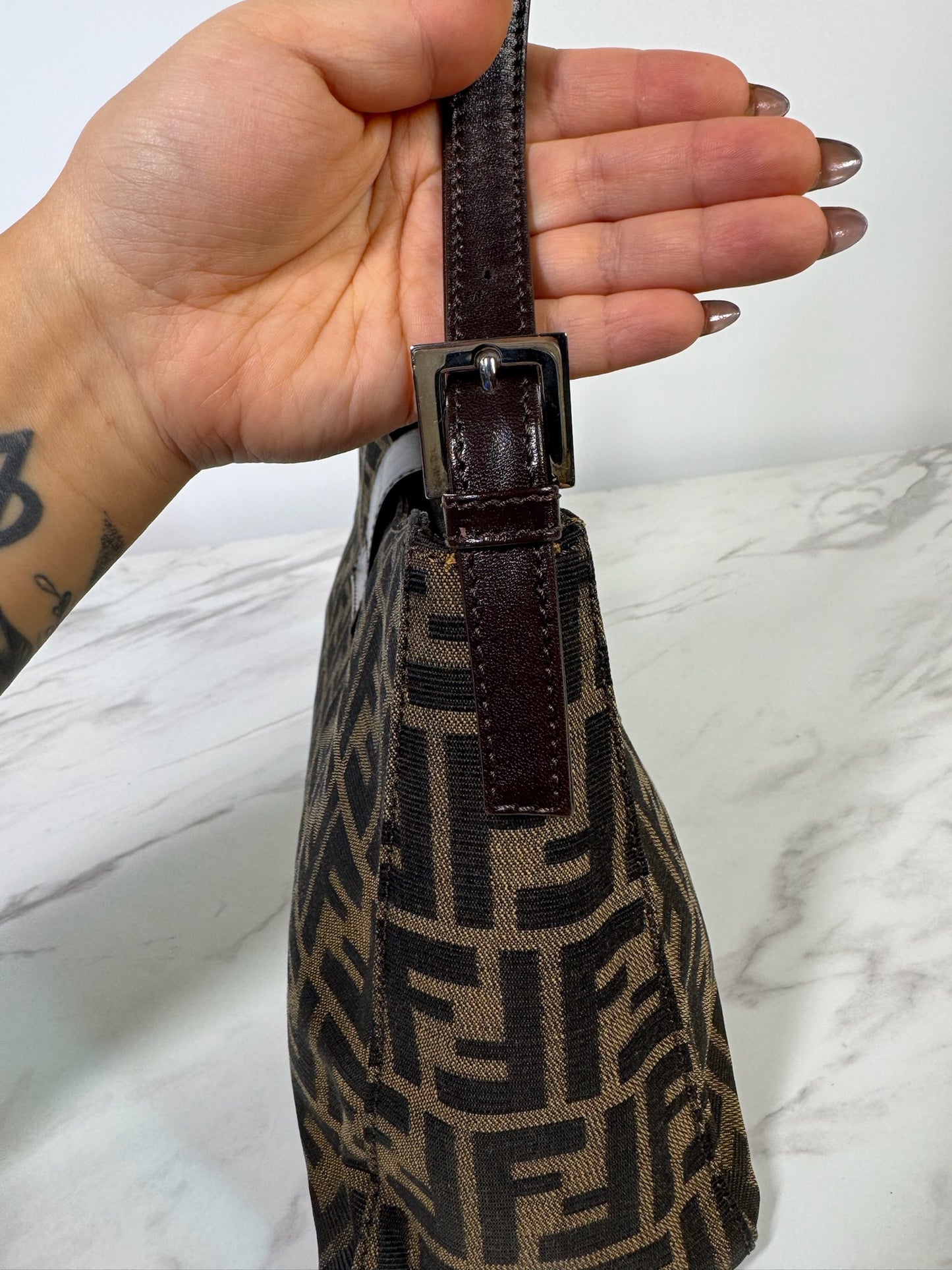 Fendi Zucca Shoulder Bag