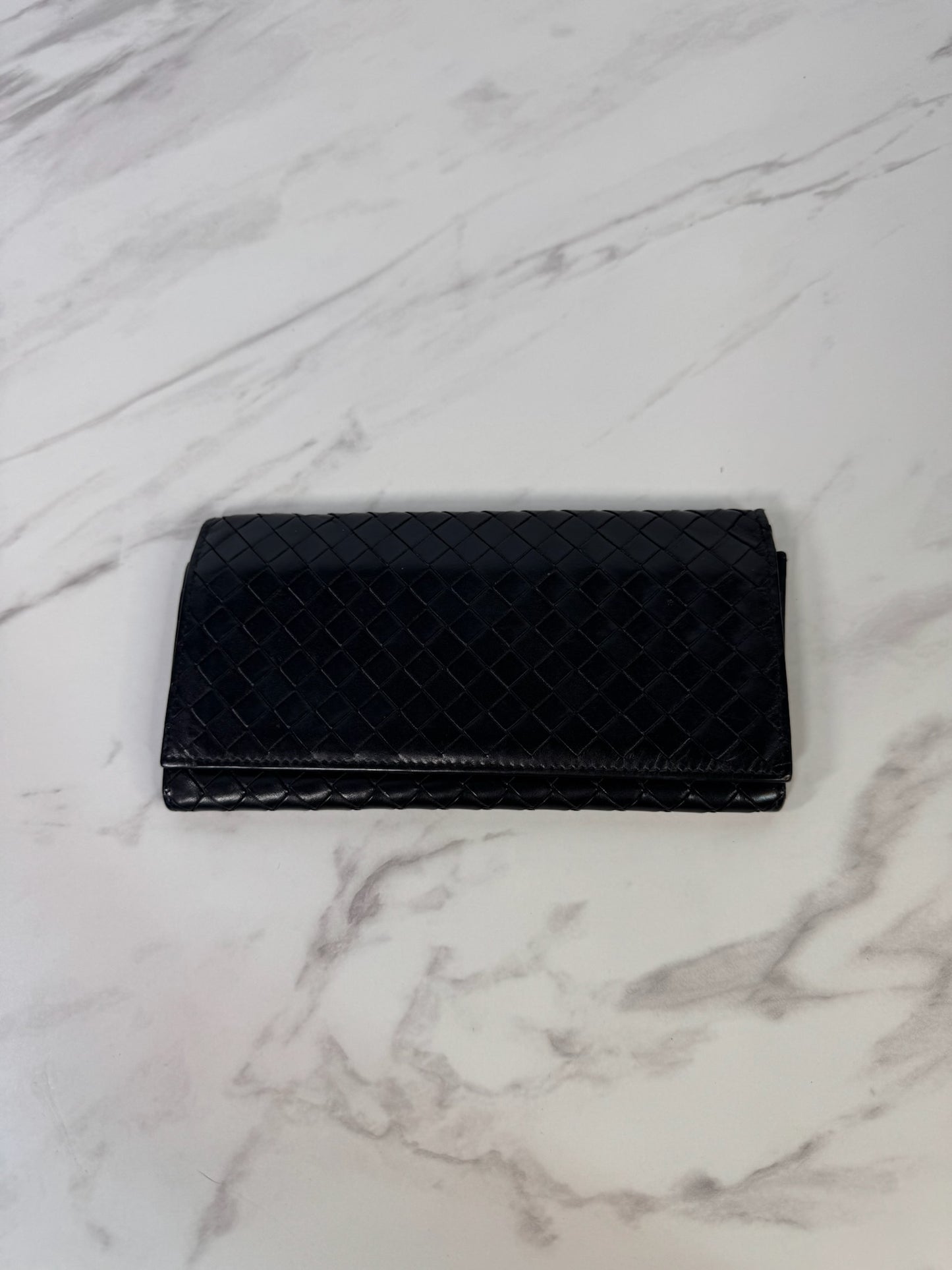 Bottega Veneta Intrecciato Bifold Long Wallet