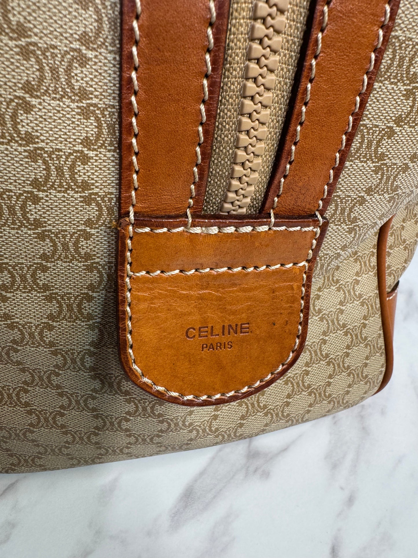 Celine Macadam Boston Bag 35