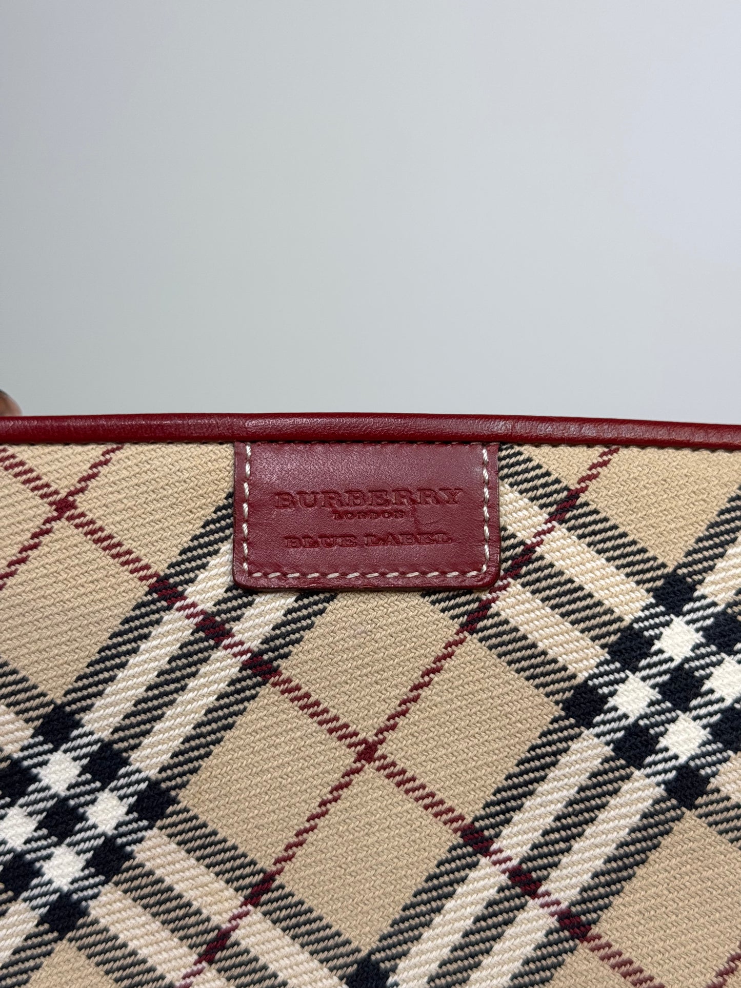 Burberry Blue Label Vintage Check Shoulder Bag