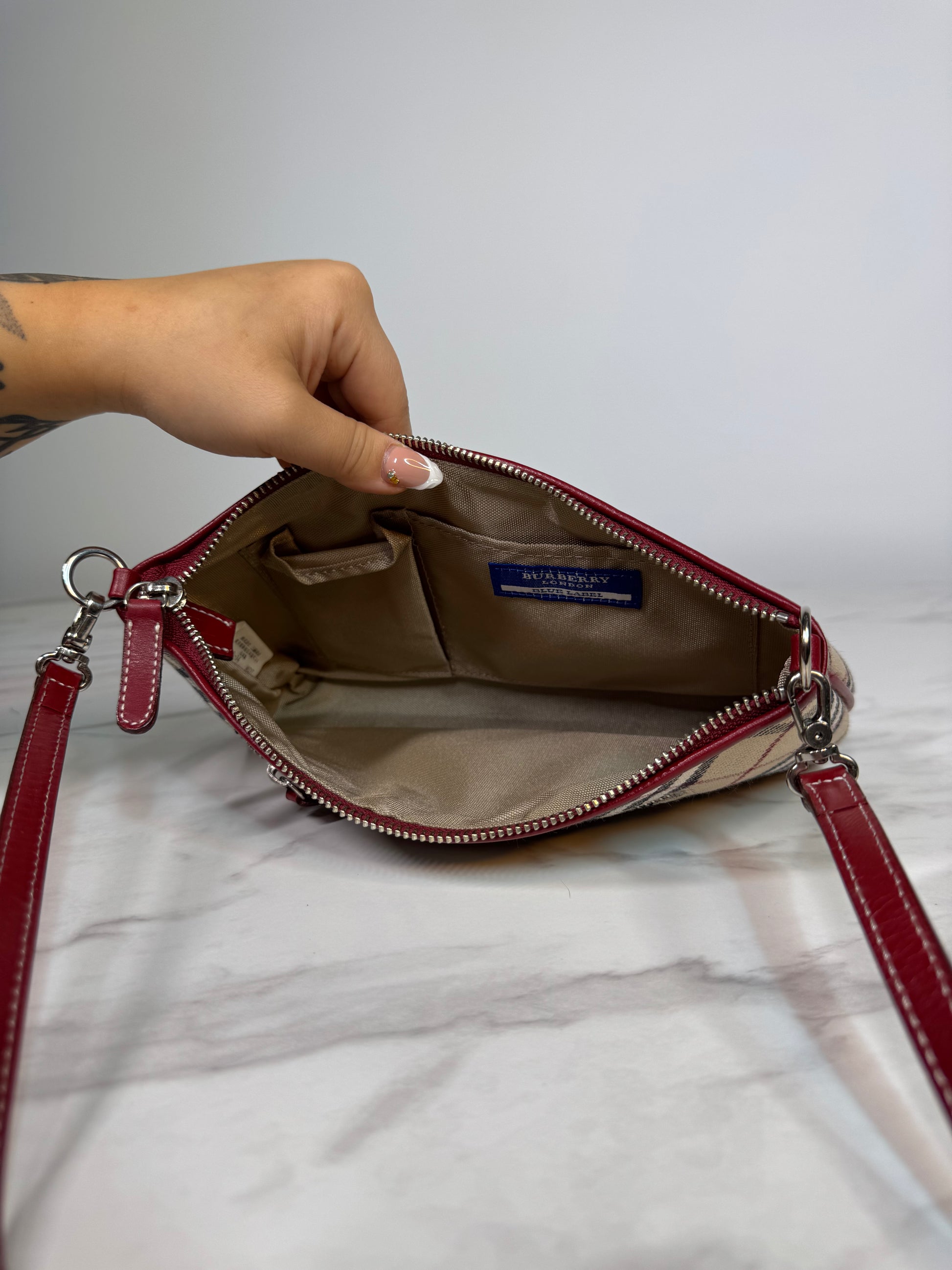 Burberry Blue Label Vintage Check Shoulder Bag – The Bag Revival Burberry Blue Label Vintage Check Shoulder Bag – The Bag Revival