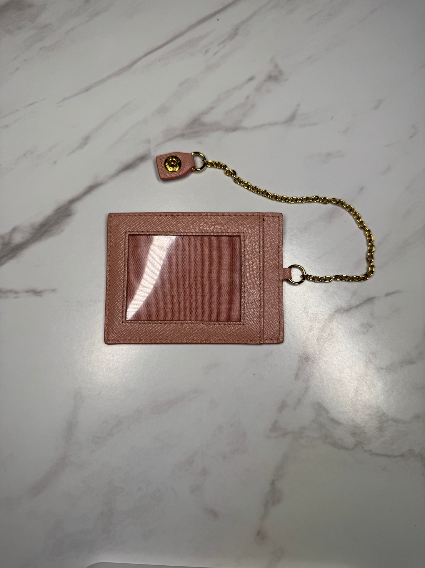 Prada Saffiano Leather Cardholder