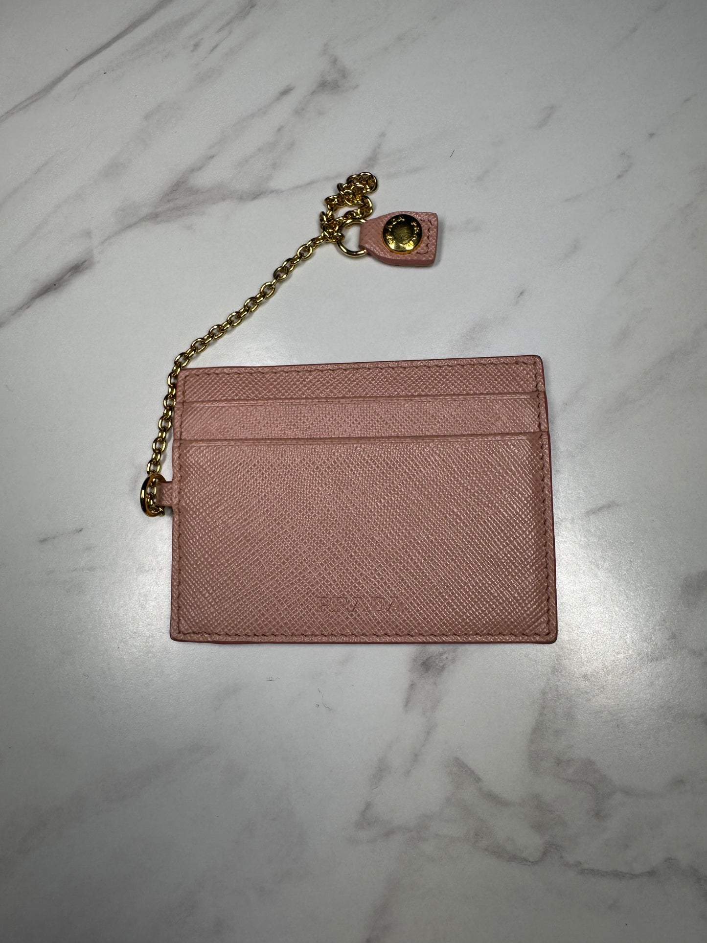 Prada Saffiano Leather Cardholder