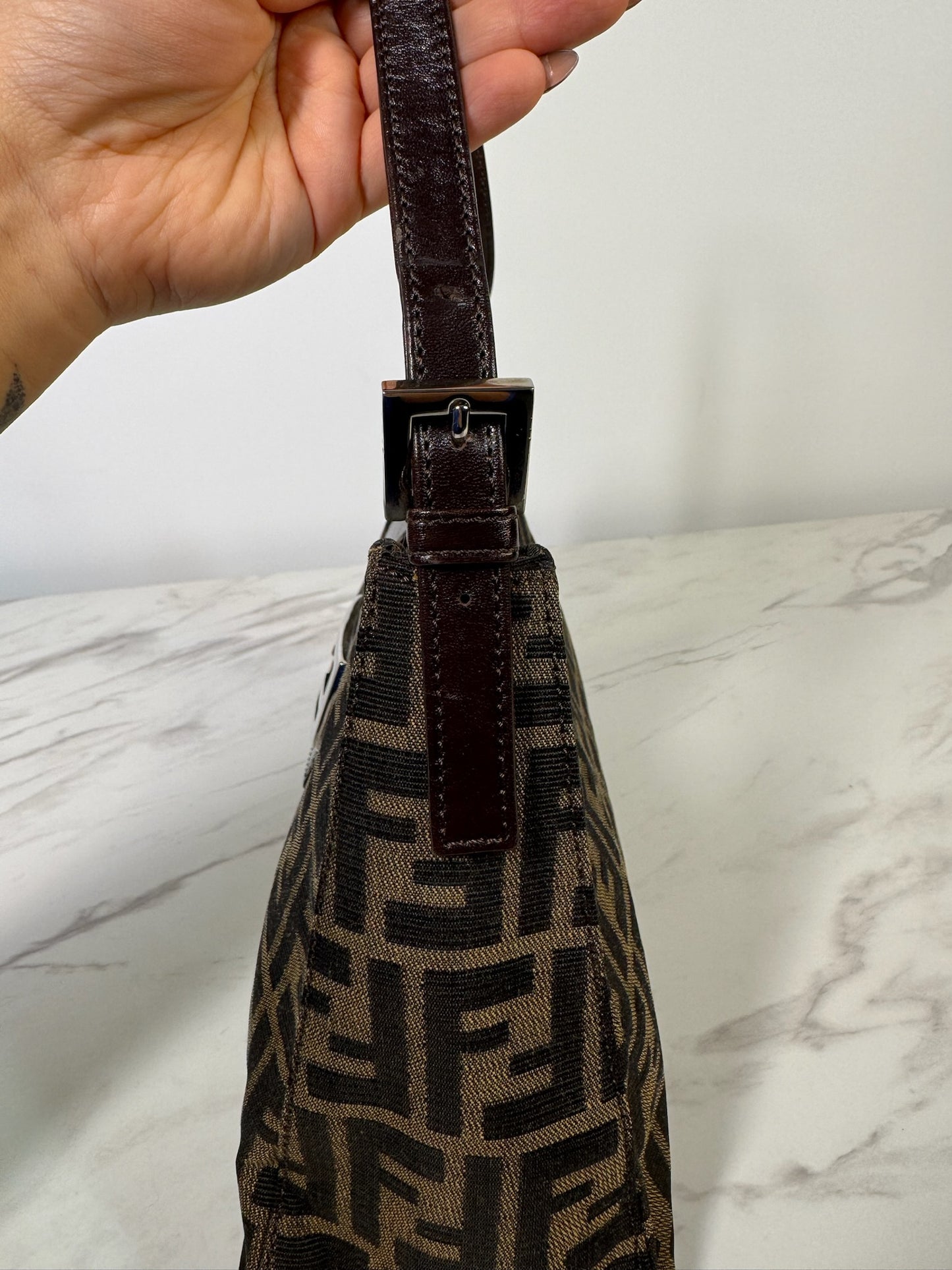 Fendi Zucca Shoulder Bag