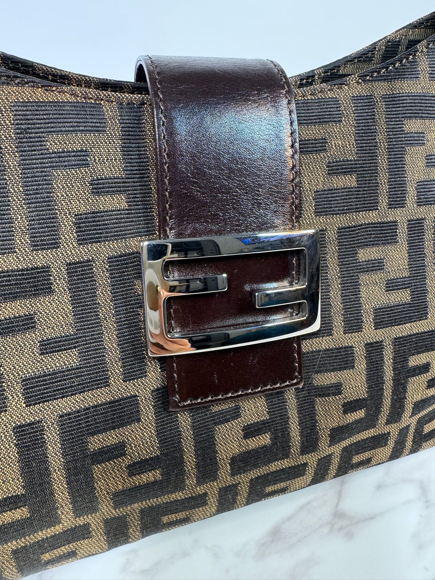 Fendi Zucca Shoulder Bag