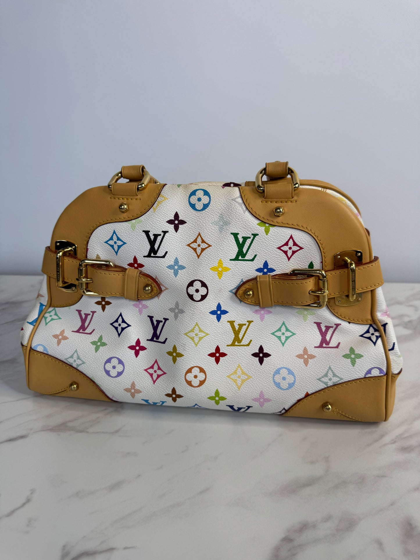 Louis Vuitton X Takashi Murakami Vintage Claudia Bag