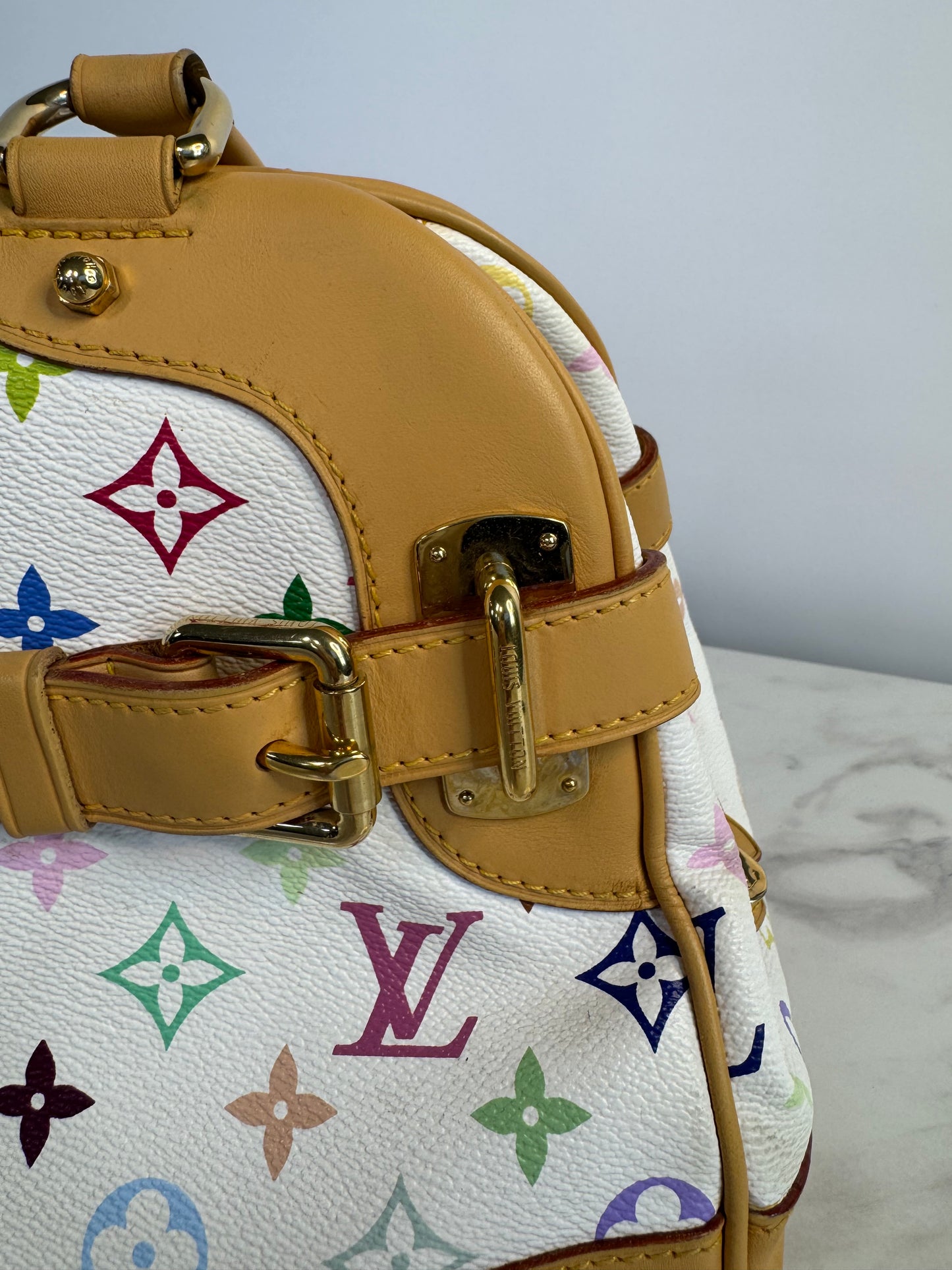 Louis Vuitton X Takashi Murakami Vintage Claudia Bag