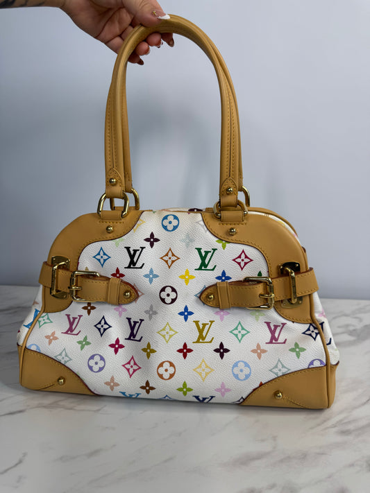 Louis Vuitton X Takashi Murakami Vintage Claudia Bag