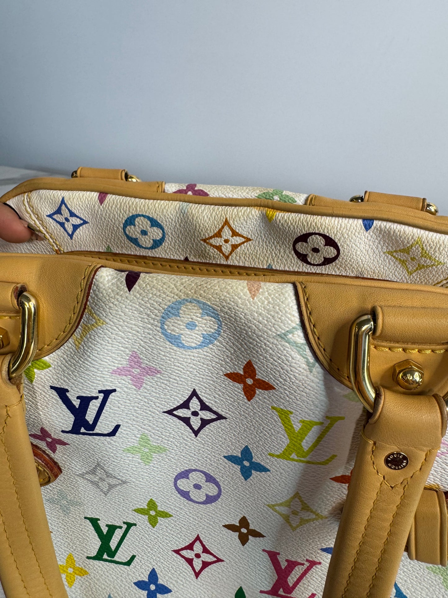 Louis Vuitton X Takashi Murakami Vintage Claudia Bag