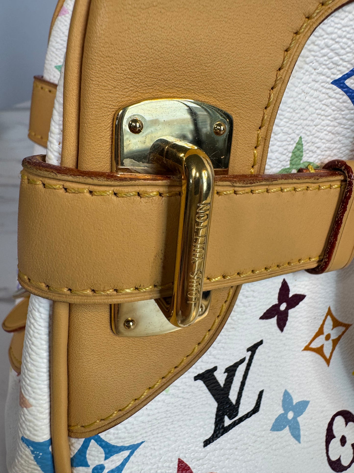 Louis Vuitton X Takashi Murakami Vintage Claudia Bag