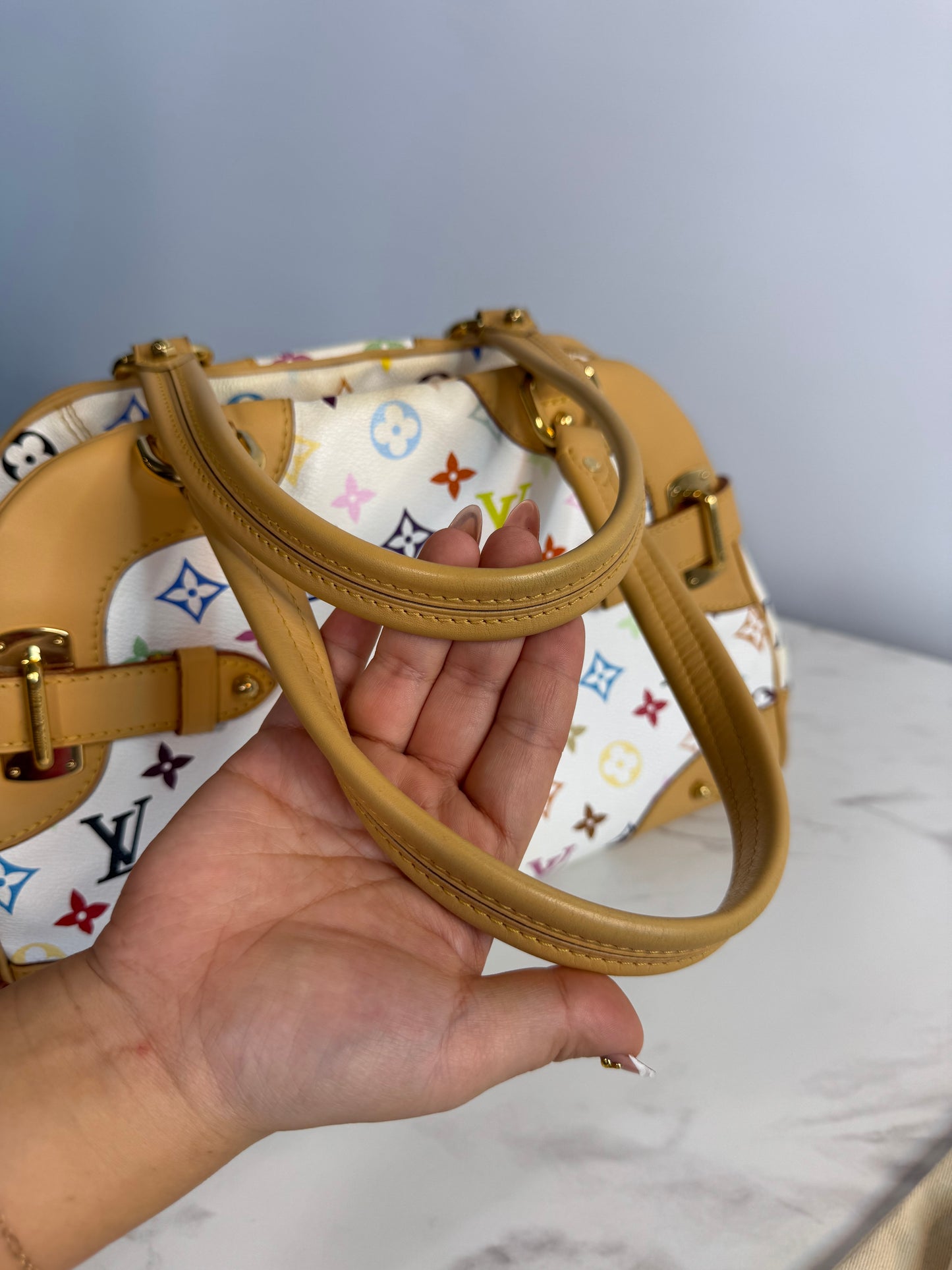 Louis Vuitton X Takashi Murakami Vintage Claudia Bag