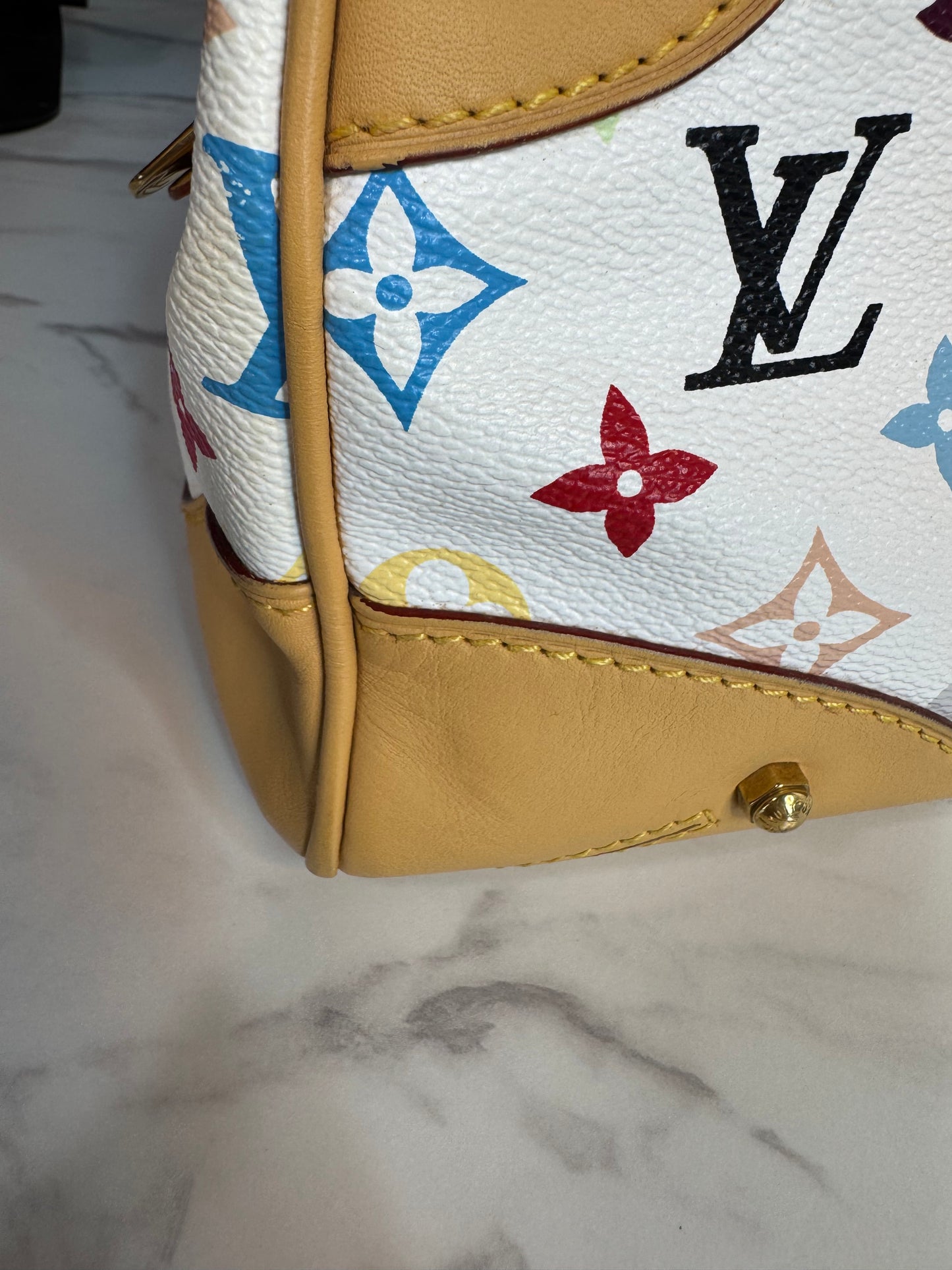 Louis Vuitton X Takashi Murakami Vintage Claudia Bag