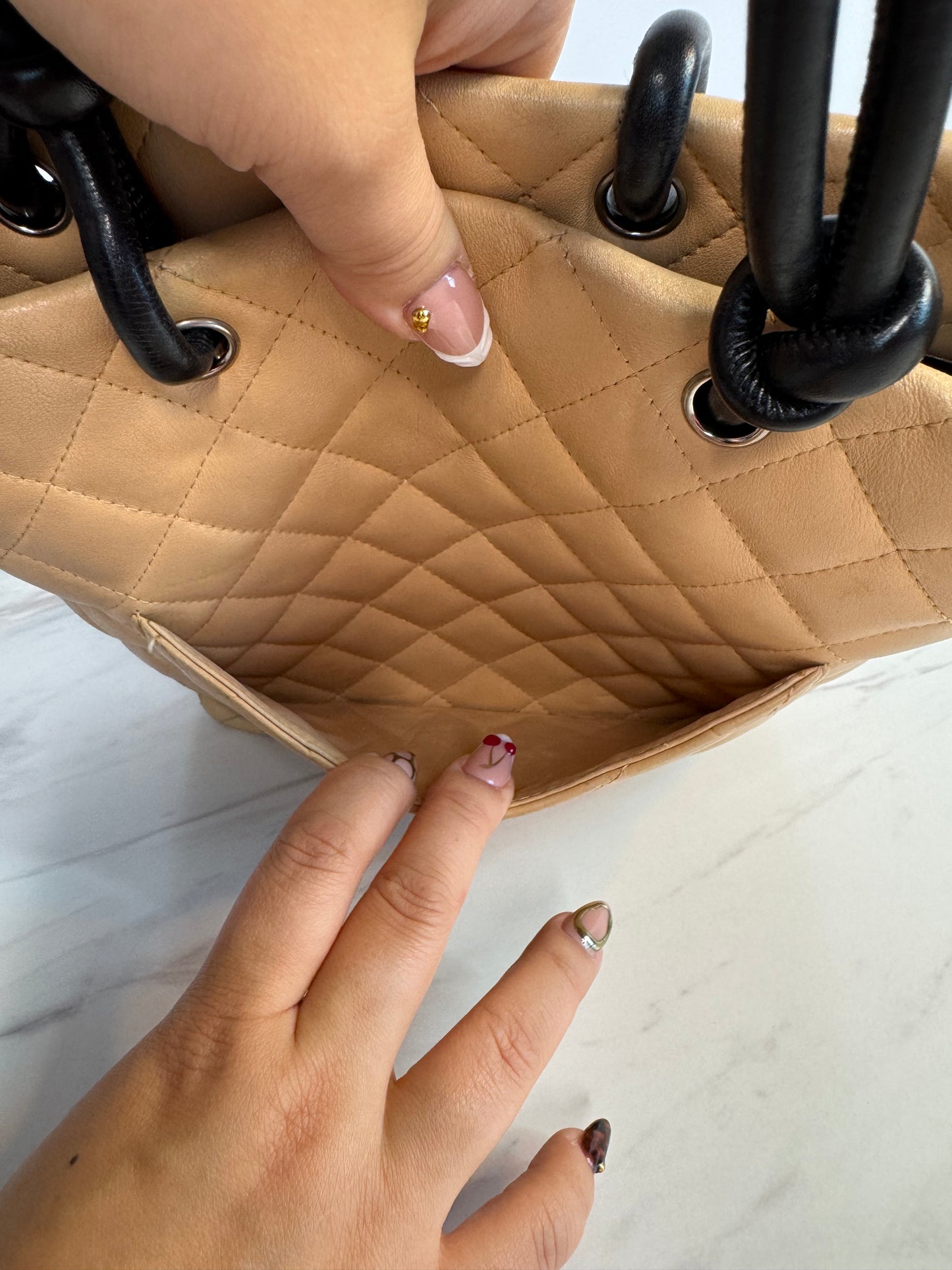 Chanel Vintage Cambon Tote