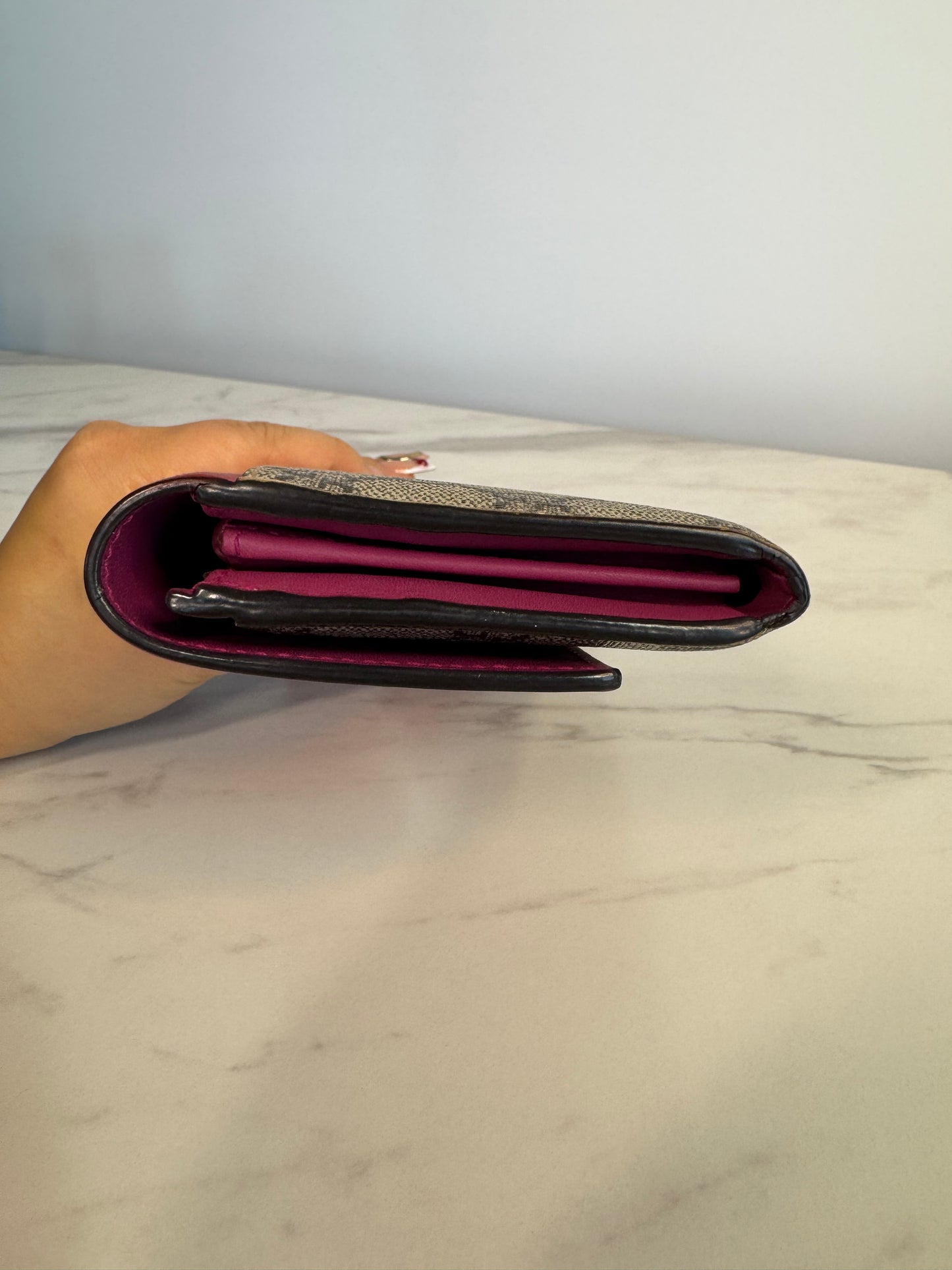 Gucci Supreme Continental Wallet