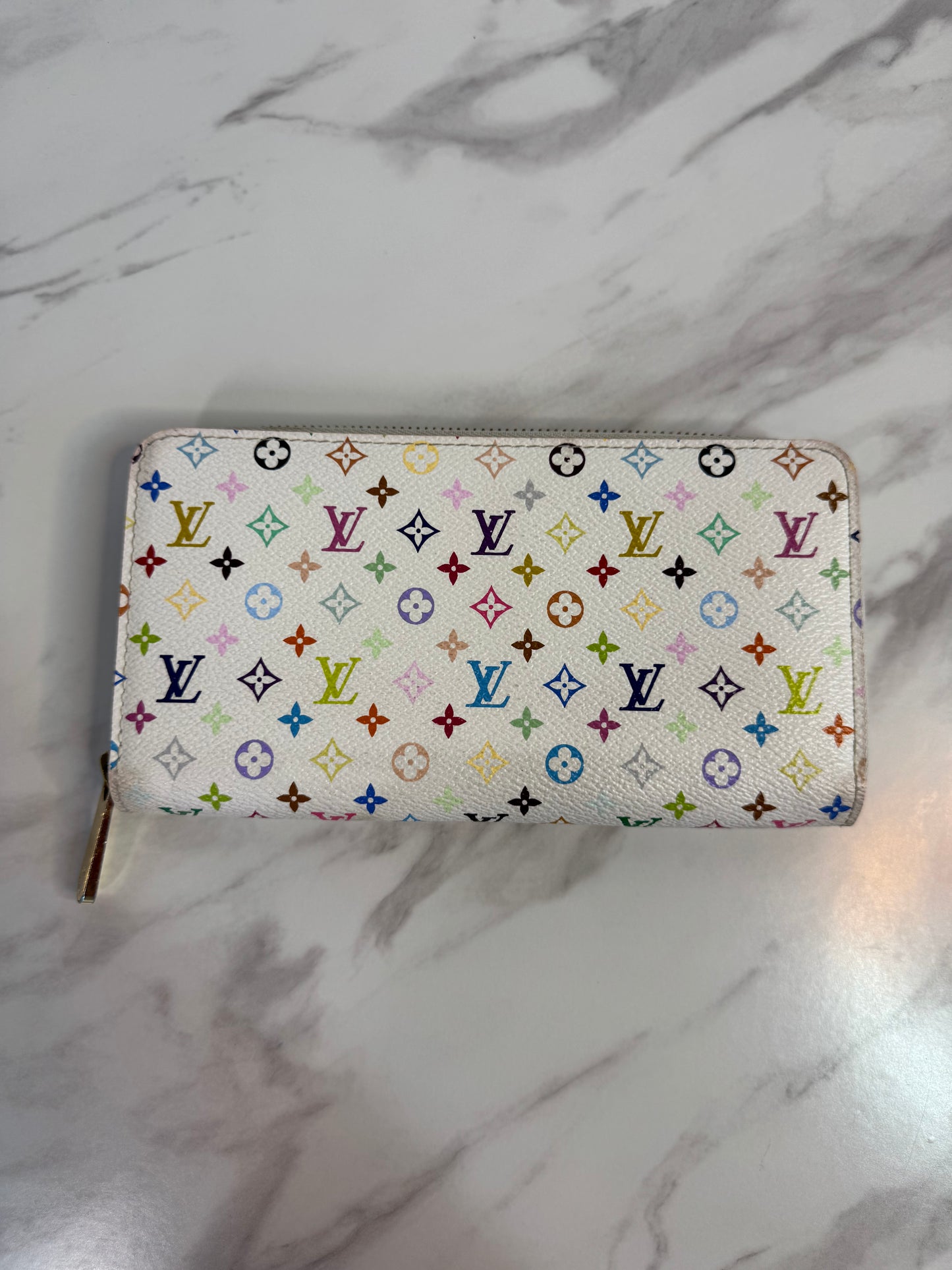 Louis Vuitton X Takashi Murakami Zippy Wallet