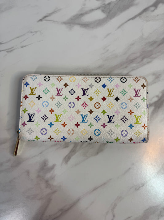 Louis Vuitton X Takashi Murakami Zippy Wallet