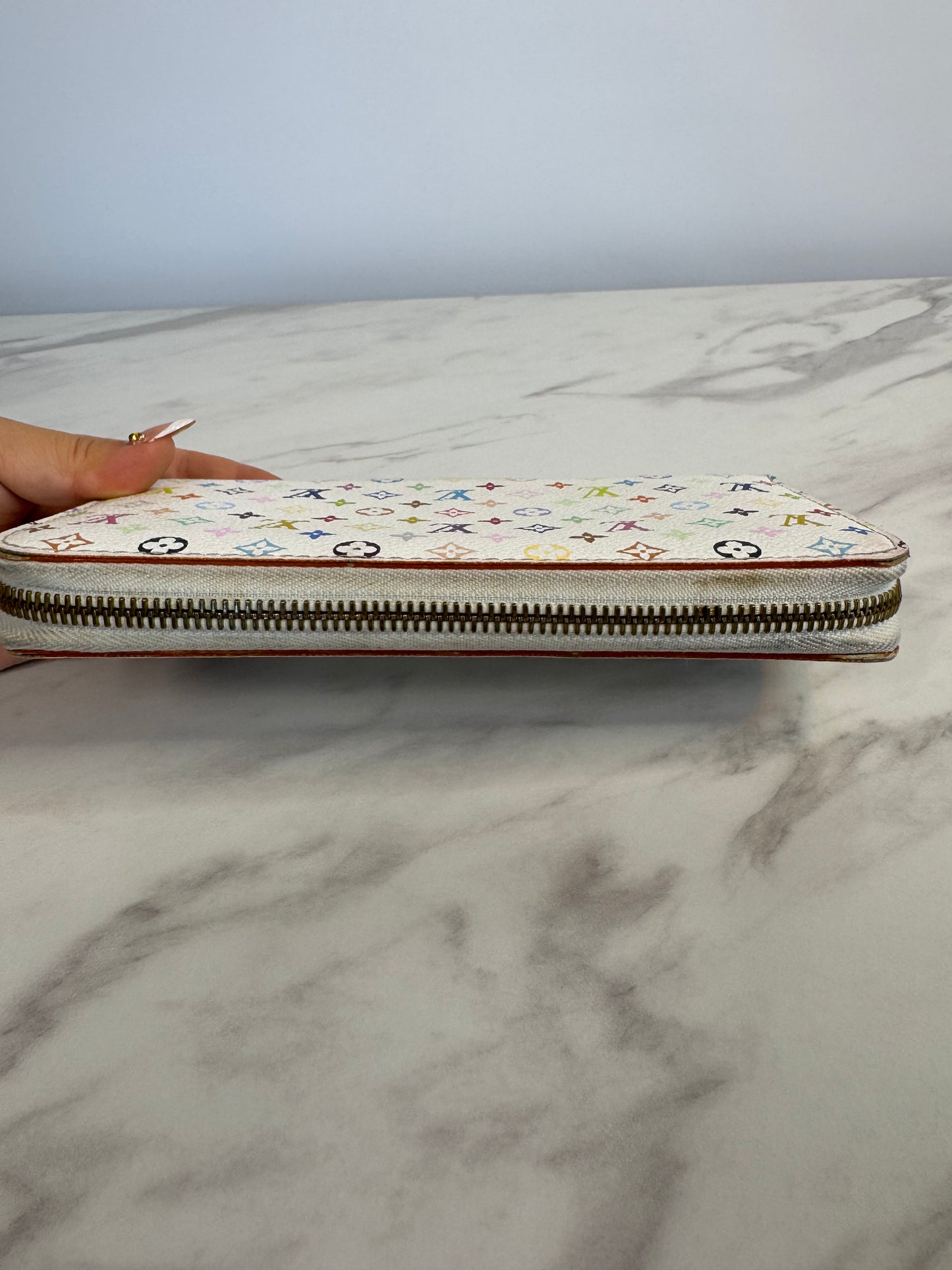 Louis Vuitton X Takashi Murakami Zippy Wallet