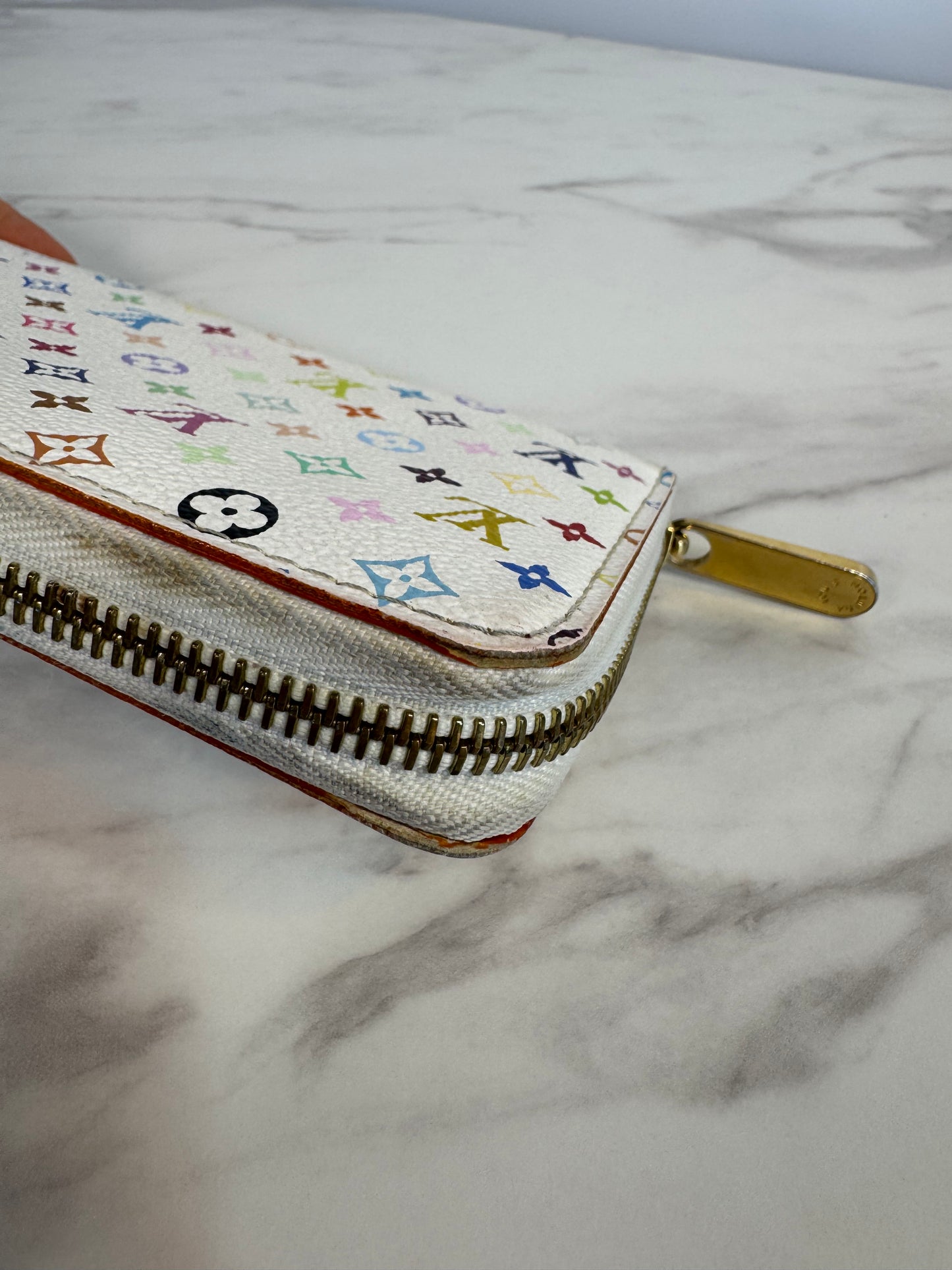 Louis Vuitton X Takashi Murakami Zippy Wallet