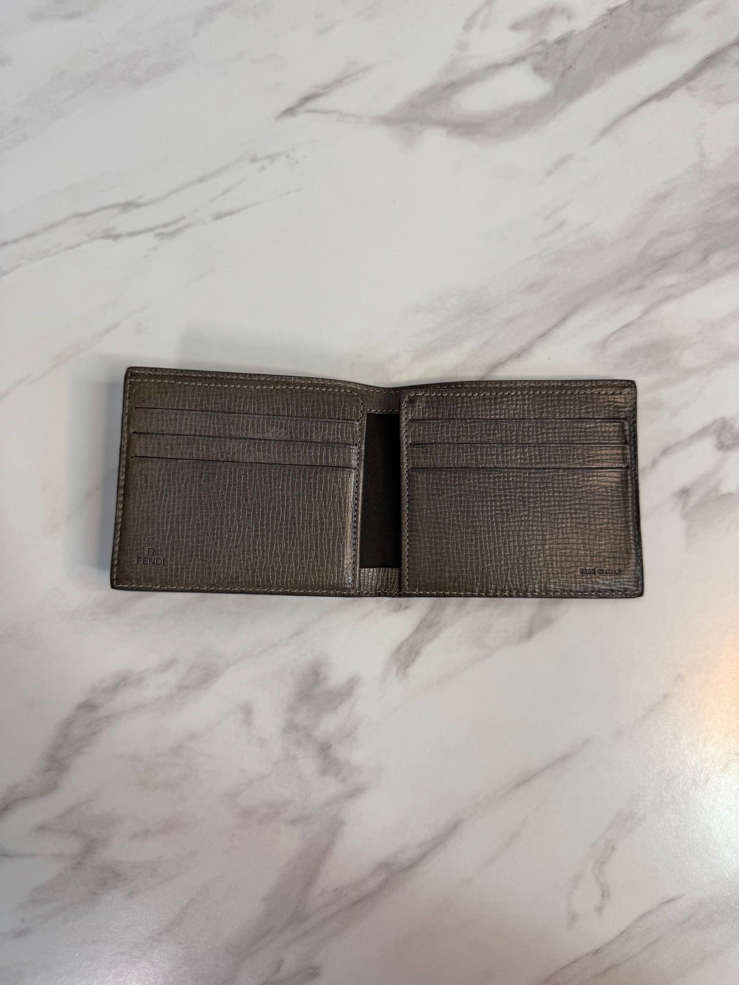 Fendi Leather Bifold Wallet