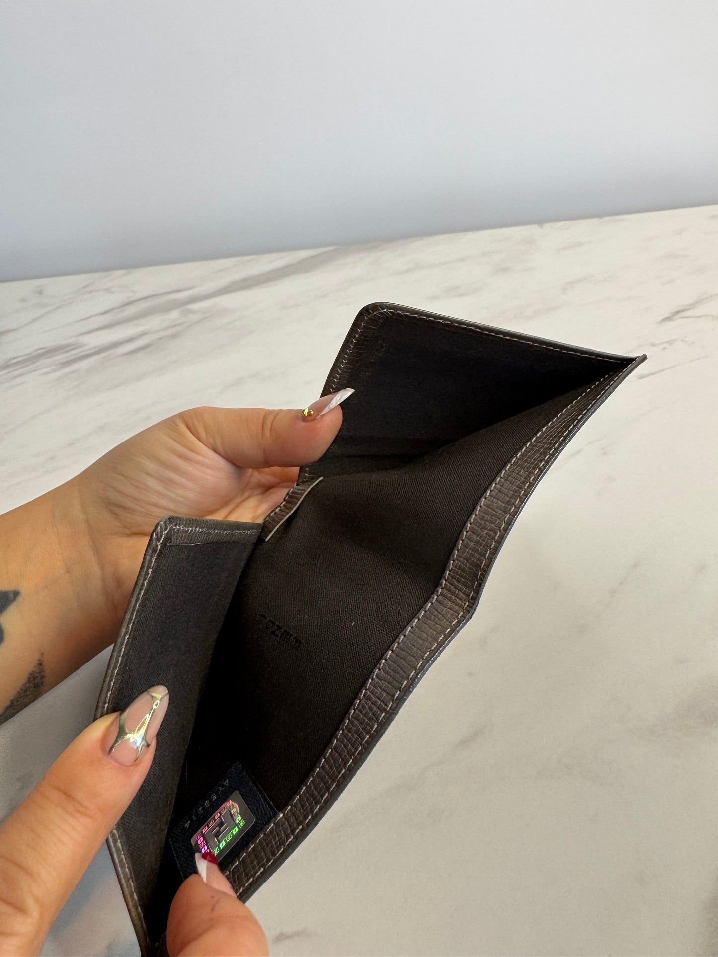 Fendi Leather Bifold Wallet