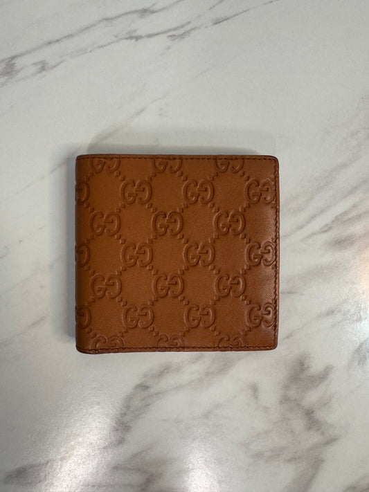 Gucci Bifold Embossed Wallet