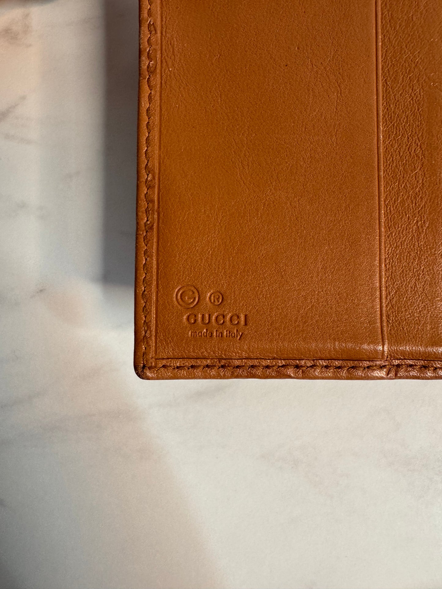 Gucci Bifold Embossed Wallet