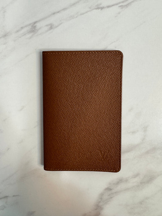 Louis Vuitton Taiga Leather Vertical Card Holder